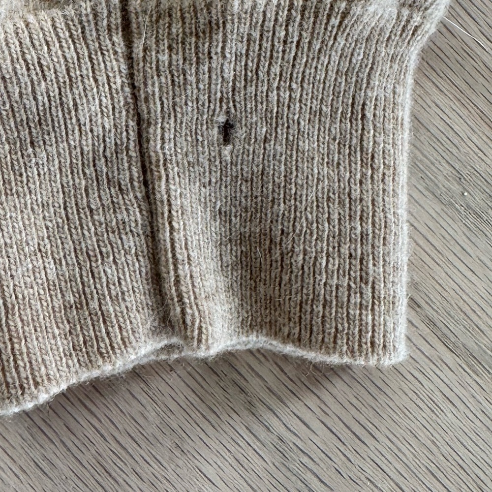 Corneliani Tan Polo Sweater Wool Size Medium - Picture 5 of 8